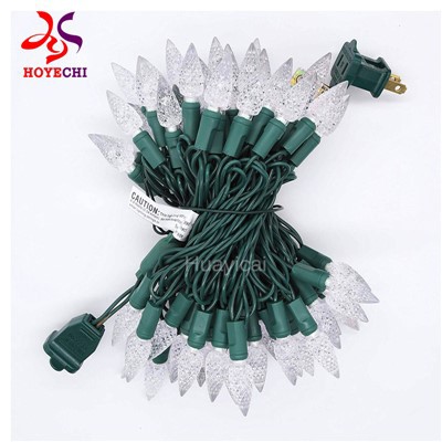 Hoyechi ūdensnecaurlaidīgs mini LED zemeņu formas Ziemassvētku gaismas ielu un mājas dekorēšanai